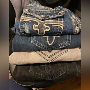 4 Rock Revival Jeans